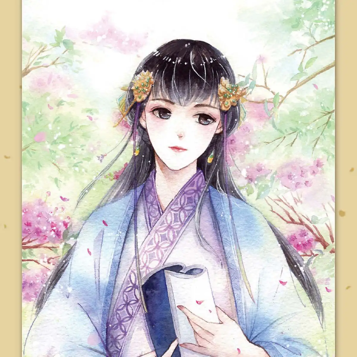 Китайские книжки раскраски для взрослых и детей классическая древняя красота