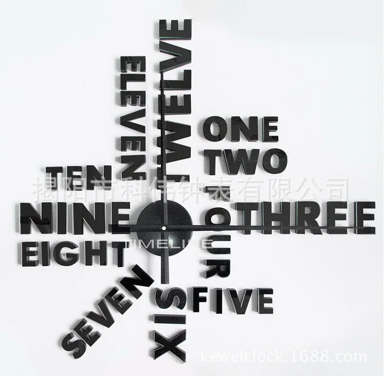 

Modern Wall Clock Decor Ballet Dancer Modern Creative Wall Clock Girl Hand Wall Rustic Quartz Wanduhr Home Decor BY50GZ