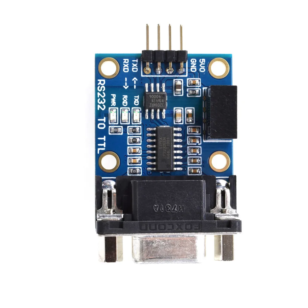 Taidacent Power Isolation DB9 Female Ttl Serial Level Shifter Circuit Uart to RS232 SP3232 TTL Adapter Rs232 to Ttl Converter