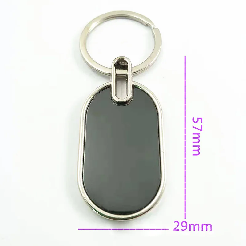 Оригинальный брелок для гравировки унисекс креативный автомобильный пустой