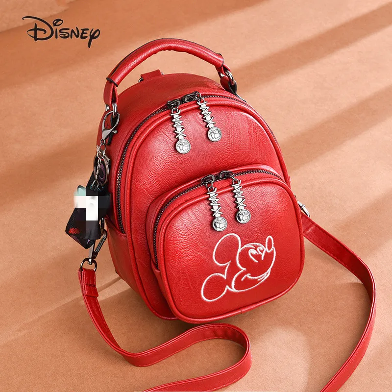 

Disney Mickey Mouse Pu Backpack Girl Shoulder Messenger Bag Handbag Shopping Bags Tote Bag Birthday Gifts