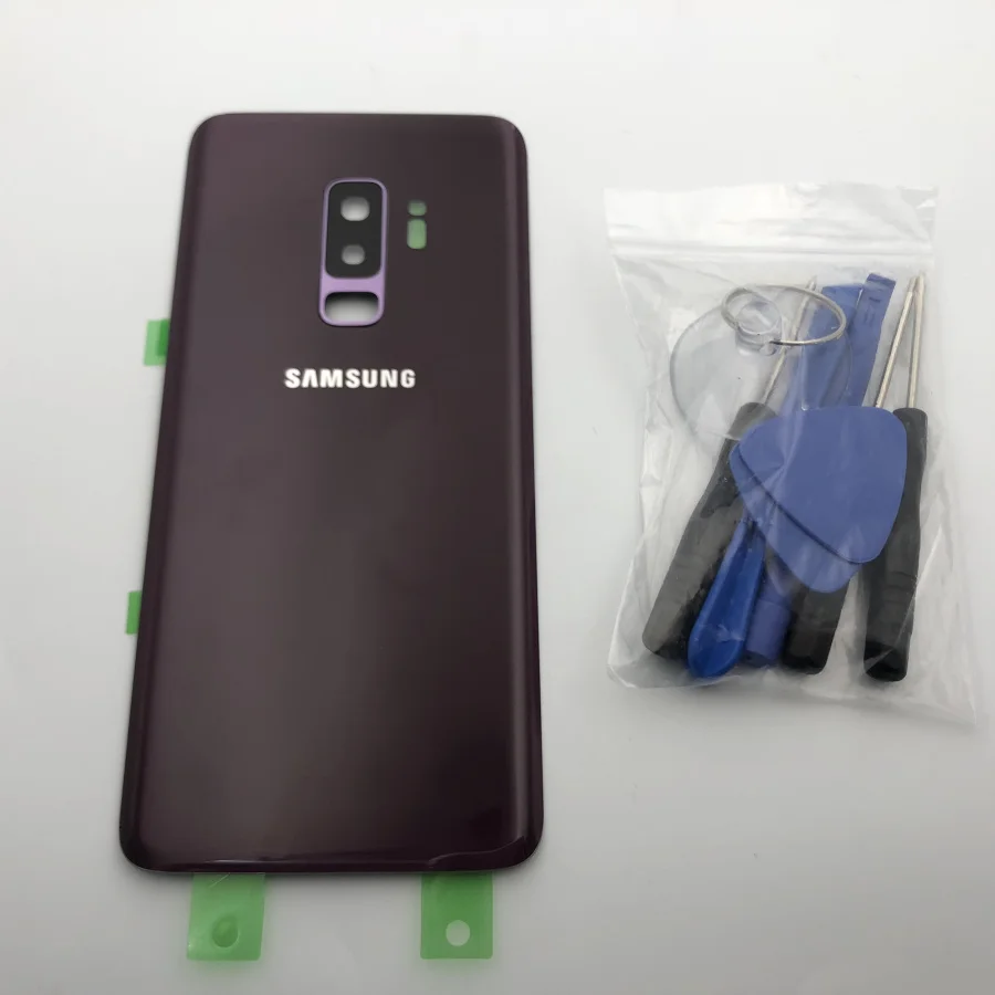 S9 Запасное стекло для samsung Galaxy S9 Plus G965 G965F G965FD крышка батареи Задняя Дверь Корпус G960 G960F G960FD+ инструмент