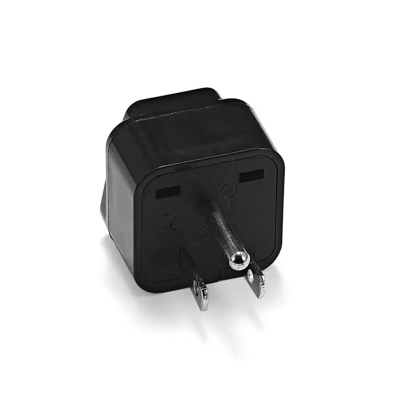 5pcs US Plug Adapter Universal 3pin AU UK BR To USA America Travel Converter AC Power Charger Socket Outlet High Quality | Электроника