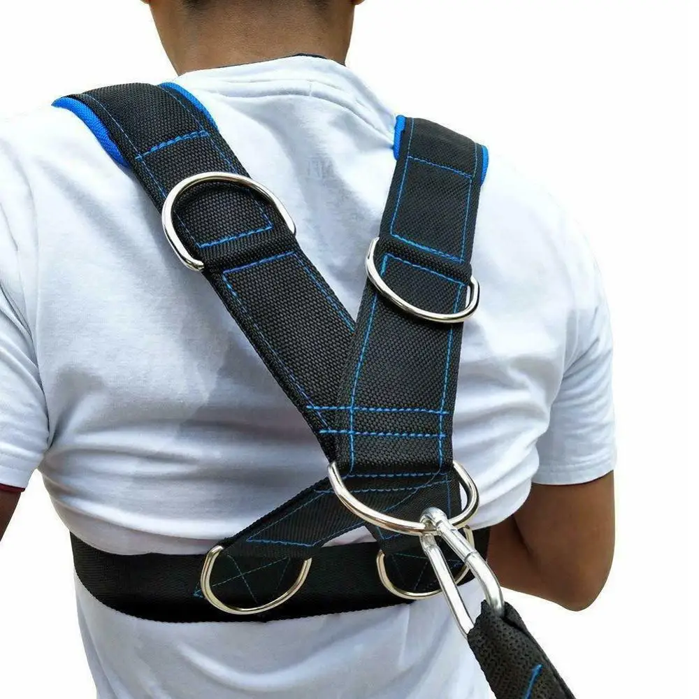 Тренировочный ремень для фитнеса упряжка с натяжным ремешком сопротивления