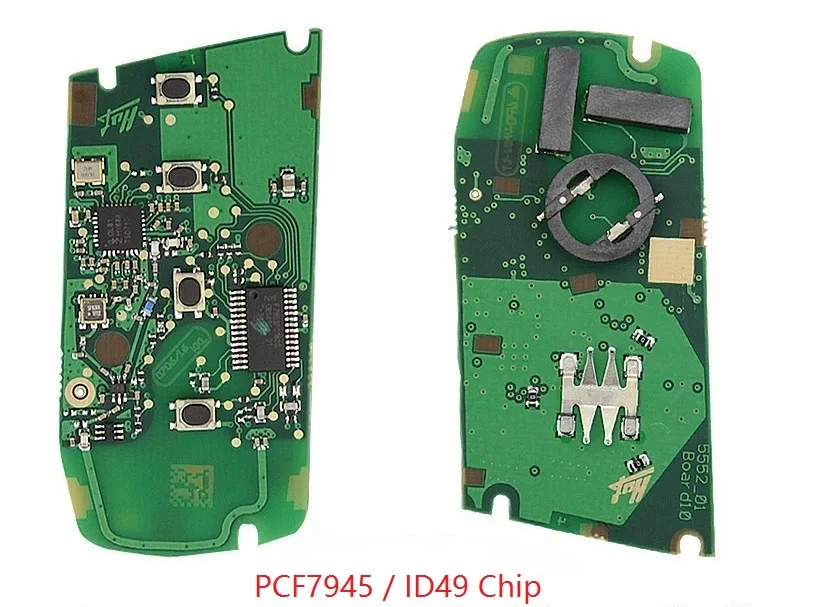Смарт-пульт дистанционного управления KEYECU 3 4 кнопки 315 МГц YGOHUF5662 433 YGOHUF5767 868 YGOHUF5661