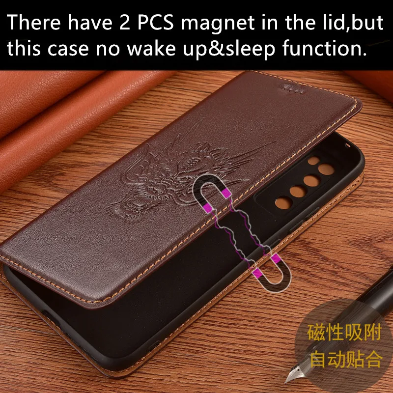 Роскошный Магнитный чехол из натуральной кожи для телефона Xiaomi Poco X3 NFC/Xiaomi POCO F2