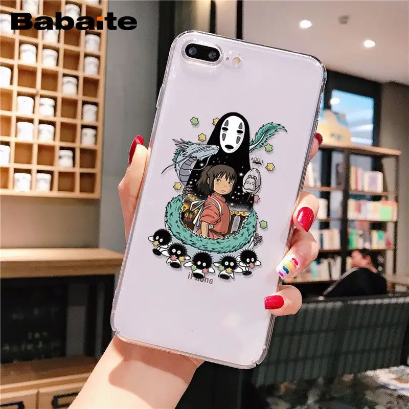 Studio Ghibli Spirited Away SOOT Soft Phone Case for iPhone 8 7 6 6S plus X xr Xs Max 5 5s 11 pro max Cover Conque Mobile | Мобильные