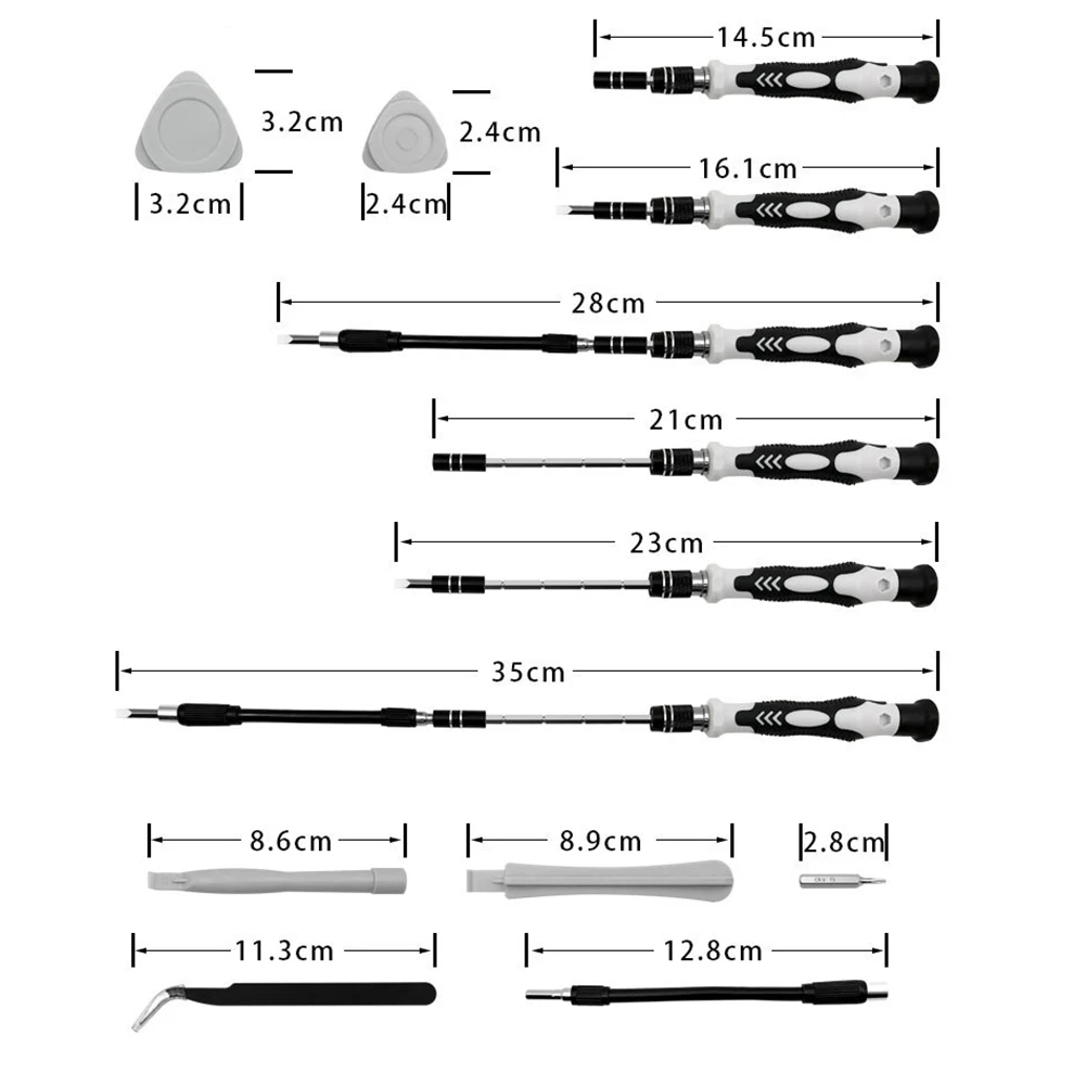 

45 in 1 Multi-functional Screwdriver Set Precision Screw Driver Bit Set Multi-function Mobile Phone Repair Device Hand Tools