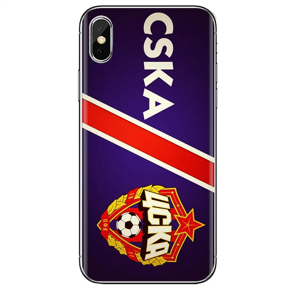 Московский ЦСКА основной логотип русское искусство силиконовый чехол для