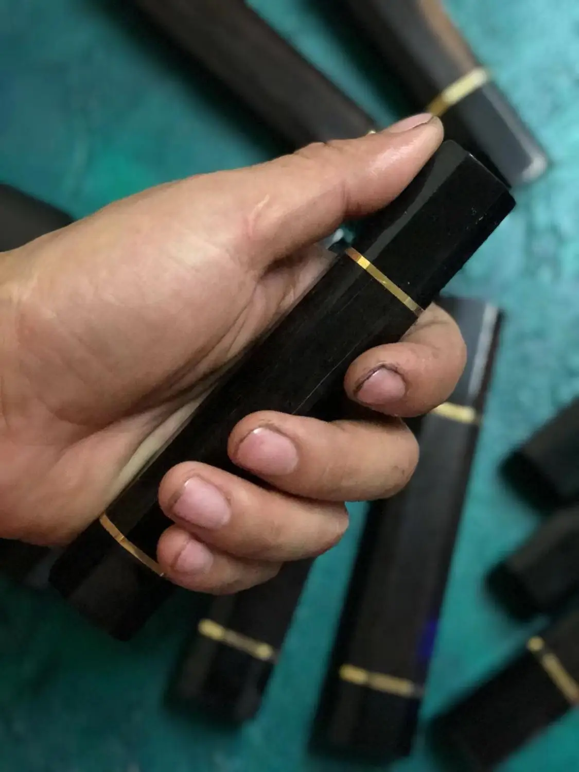 YEELONG прочная деревянная ручка восьмиугольная ручка украшение из дерева DIY полуфабрикаты Дамасская ручка аксессуары