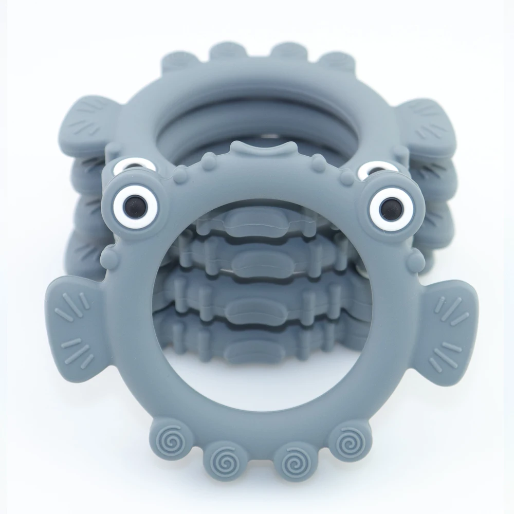 Прорезыватель в форме морских животных для мамы сделай сам не содержит БФА