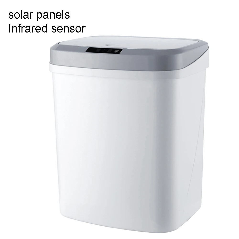 

New Automatic Touchless Smart Infrared Motion Sensor Rubbish Waste Bin Smart Home Kitchen Trash Can Garbage Bins For Office