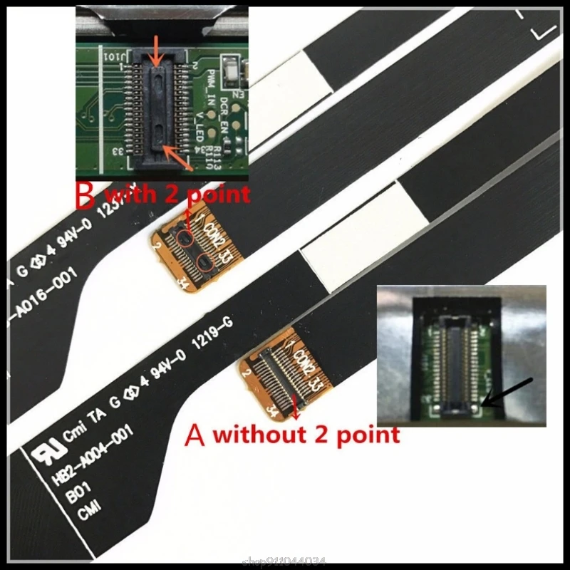 

LED LCD LVDS Cable SM30HS-A016-001 / HB2-A004-001 For S3-951 ms2346 S3-951-2464G S3-391 S3-371 S3-351 Laptop Mar18