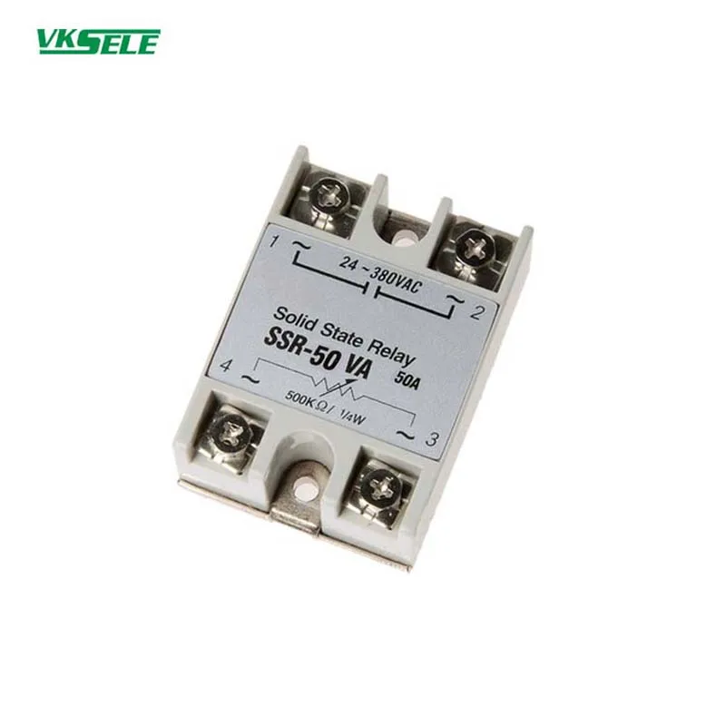 Твердотельное реле резистивного типа ssr SSR-50VA 50a поставщик Yueqing | Строительство и