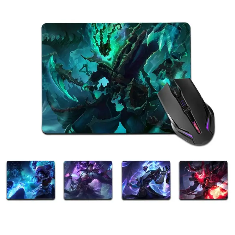 

FHNBLJ Top Quality League of Legends Thresh Gamer Speed Mice Retail Small Rubber Mousepad Top Selling Wholesale Gaming Pad mouse