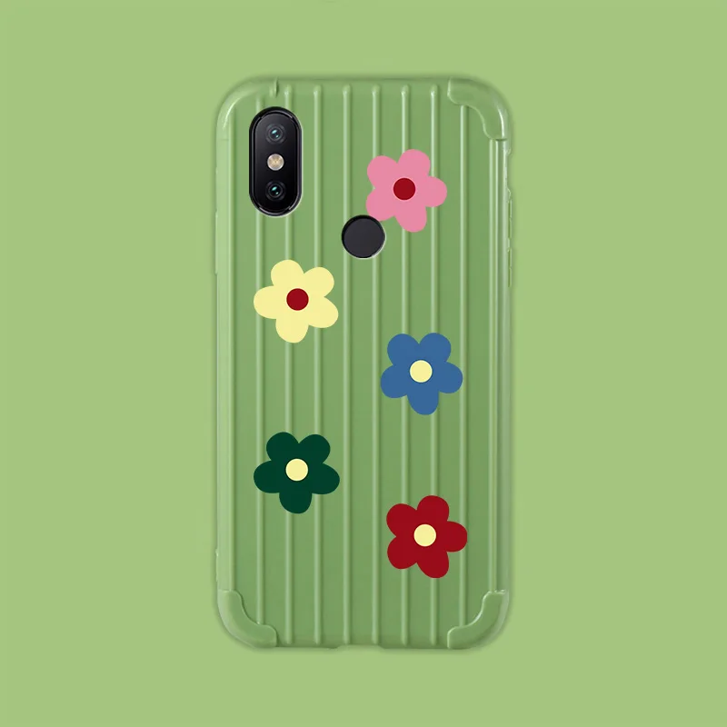 Роскошный багажный чехол для телефона Xiaomi redmi 6 6a милые Мультяшные Силиконовые