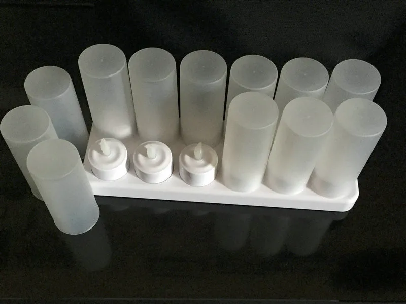 Набор из 12 Светодиодный ных свечей с дистанционным управлением Мерцающая