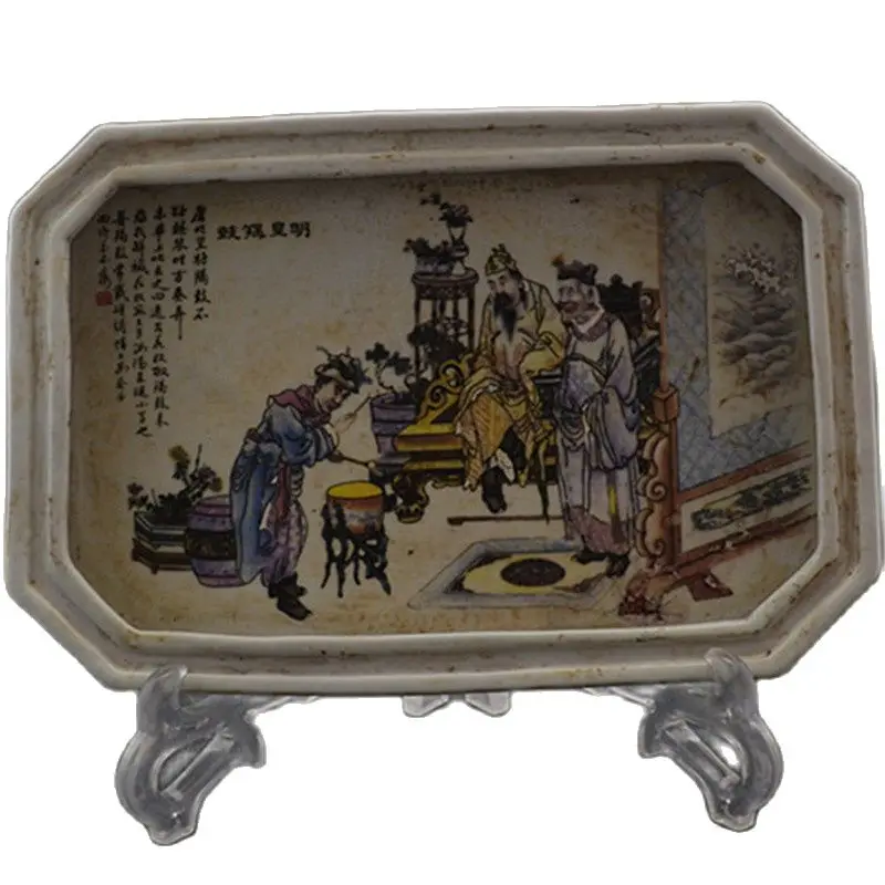 Фигурка (барабан желтого краба) раковина Нарцисса инвентарь старые товары