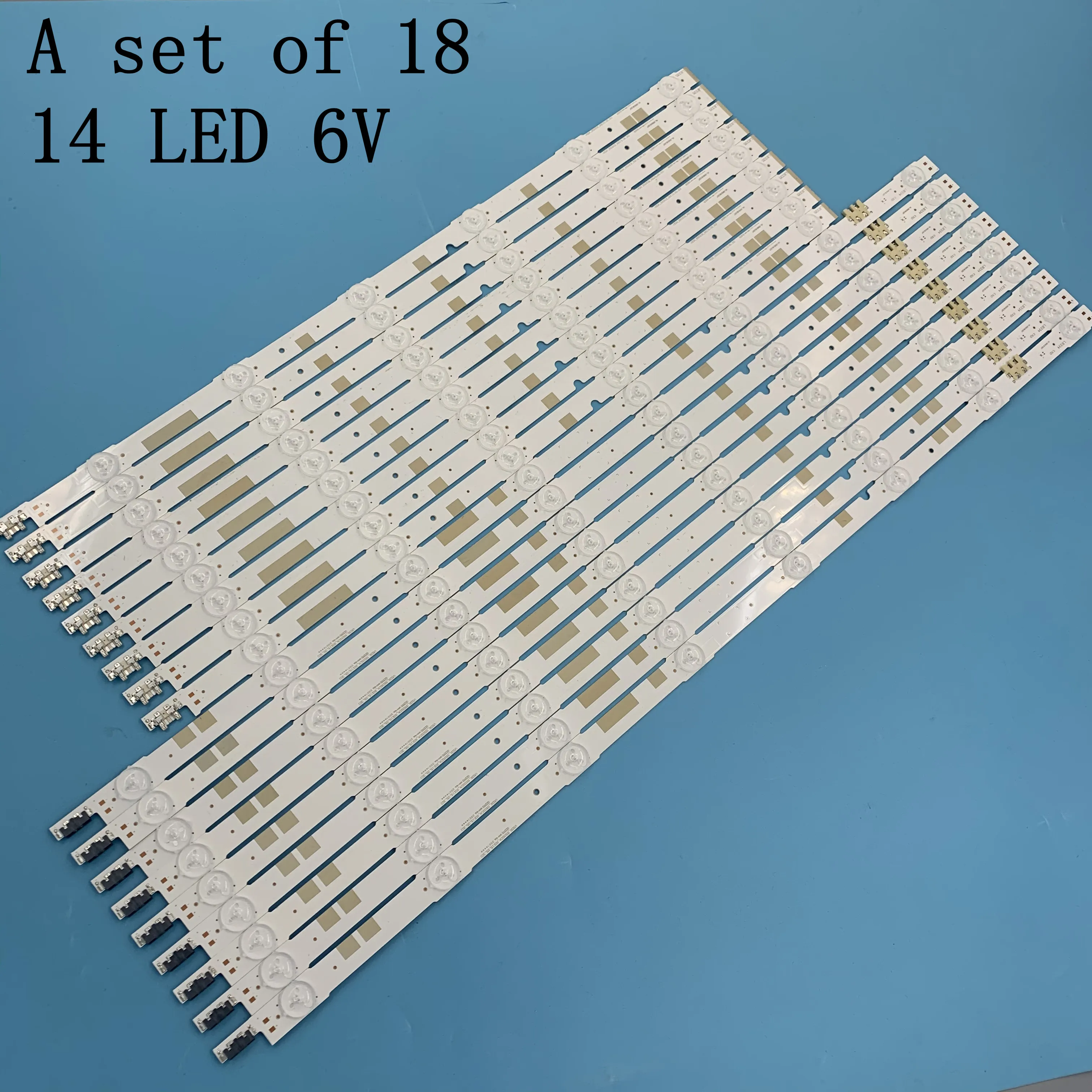 Новая 18 шт./компл. светодиодный лента для Sam sung UE55JU6800 UE55JU6800K V5DR_550SCA_R0 V5DR_550SCB_R0 BN96 38482A