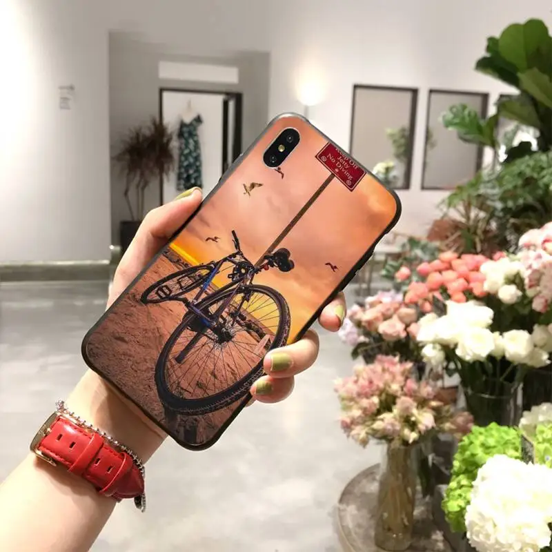 CUTEWANAN удивительный горный велосипед MTB чехол для телефона iPhone 11 pro XS MAX 8 7 6 6S Plus X 5S SE