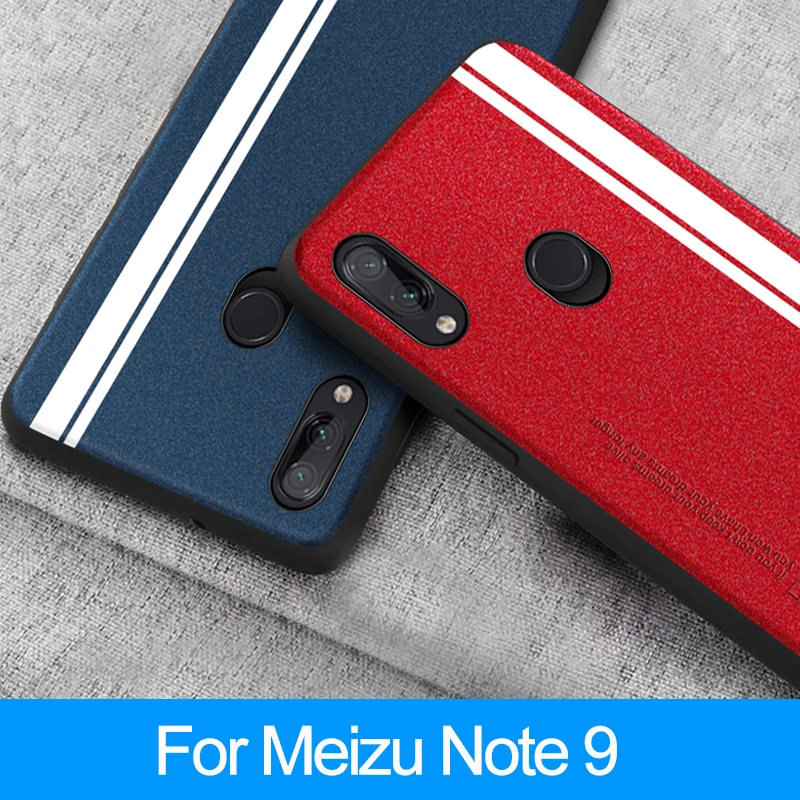 Для Meizu Note 9 чехол для Meizu M9 Note модный кожаный мягкий защитный чехол для задней панели для Meizu Note9 противоударный чехол Funda