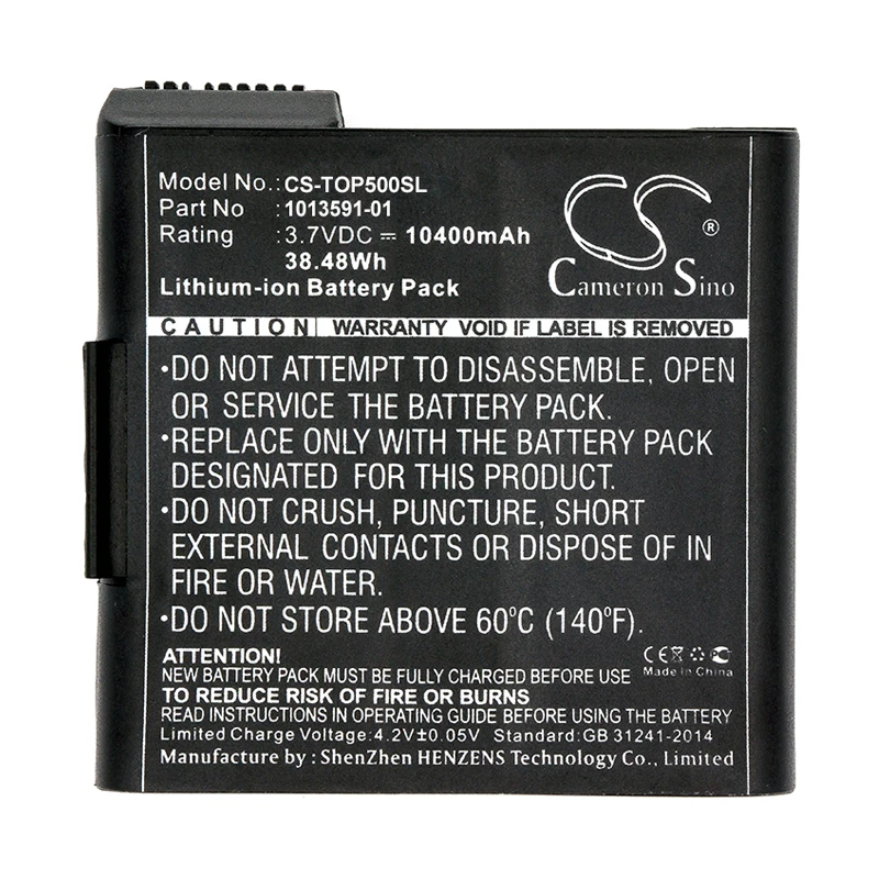 

Аккумулятор Cameron Sino 1013591-01 Для Carlson RT3 Sokkia SHC-5000 10400 мАч