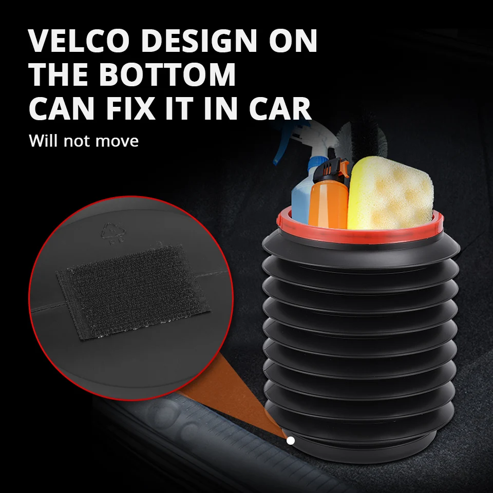 Partol 4L автомобиля складное ведро воды рыбалка кемпинг открытый авто мусора