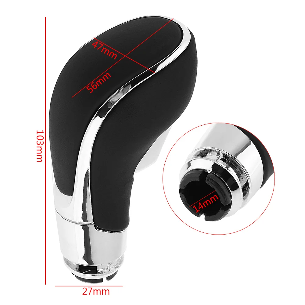 ABS пластик кожа Автоматическая коробка передач рычаг переключения Ручка для Opel