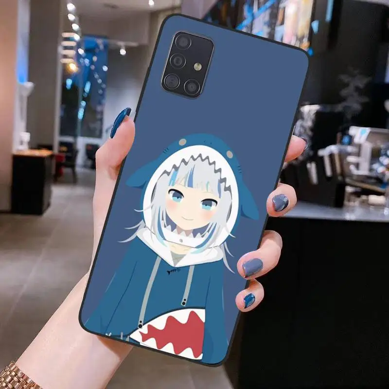

Anime Girl Gawr Gura Hololive Phone Case For Samsung Galaxy S21 Plus Ultra S20 FE M11 S8 S9 plus S10 5G lite 2020
