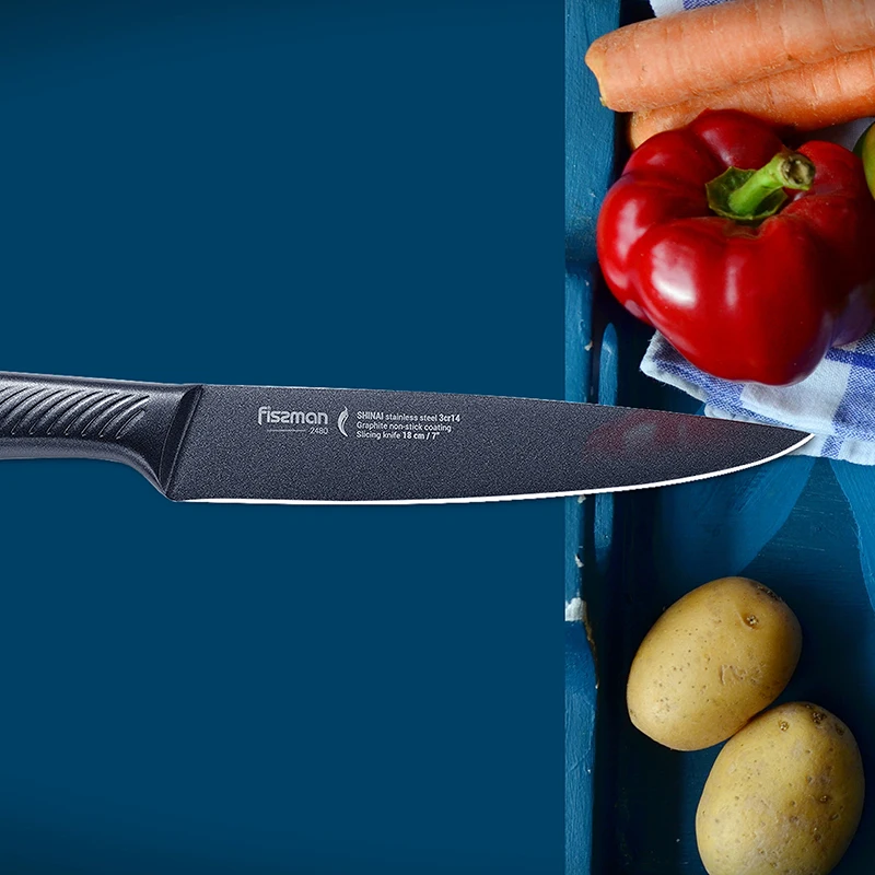 Фиссман 7 &quotкухонные ножи для нарезки из высокоуглеродистой нержавеющей стали