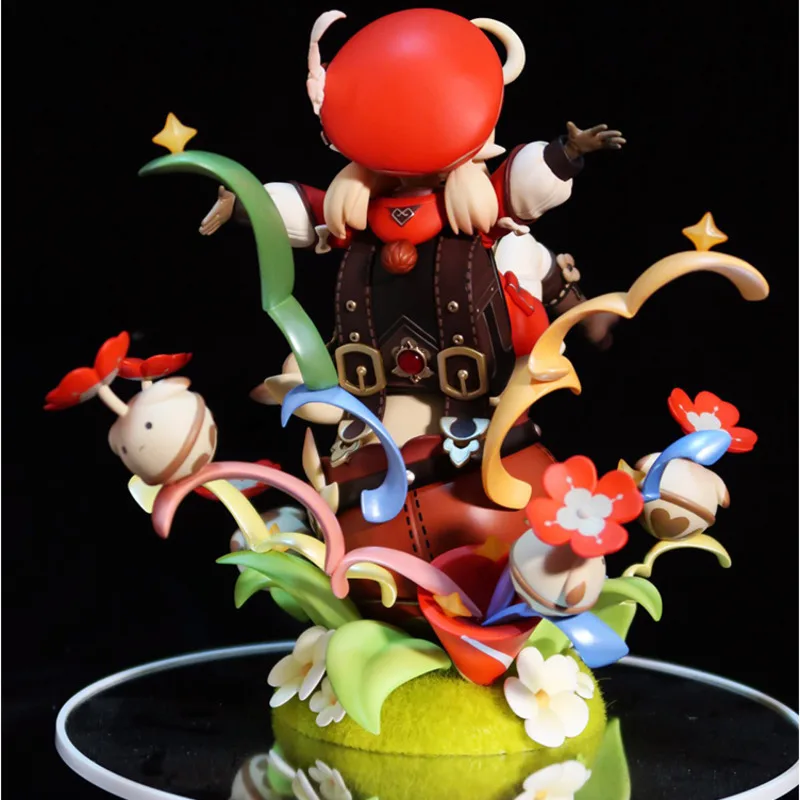 Genshin-figura de acci&oacute;n de PVC de 17cm, modelo de colecci&oacute;n de Klee, Hibana Knight Ver Girl, 1/7-3