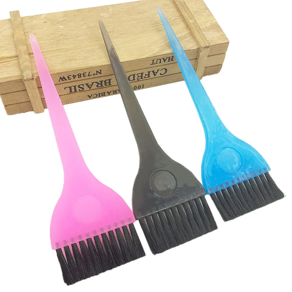 

Hair Dyeing Brush Professional Salon Barber Coloring Comb Tools Plastic Hairdressing Brush Long Handle Styling Accessories Tools