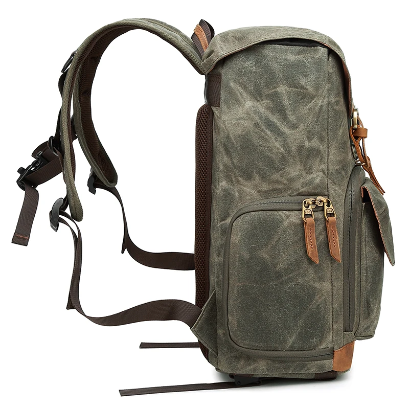 waterproof dlsr backpack camera bag large size photo bag batik canvas outdoor dlsr camera lens bag backpack for canon nikon sony free global shipping