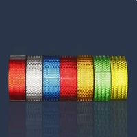 white red yellow reflective strip 5cmx631m reflective car stickers adhesive tape for car trucks trailers safety accessories