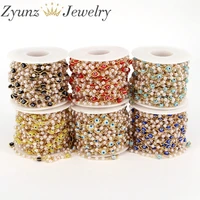 5 meters mix color eyes pearl beads chains for bracelets necklace ankles jewelry making diy accessories