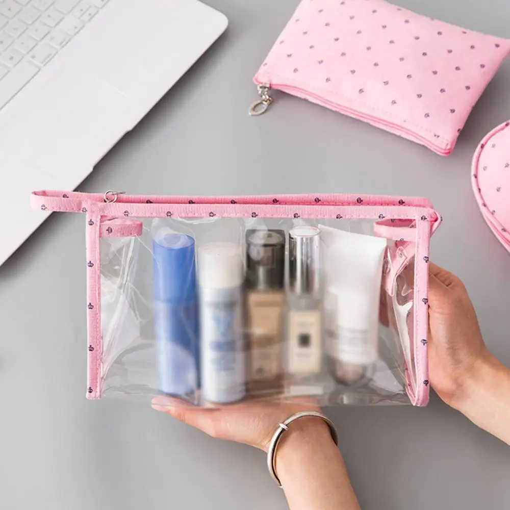 Портативный косметички набор из 3 различных размеров макияж и туалетных