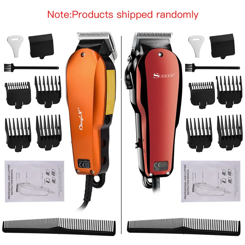 

Powerful Hair Trimmer Professional Men Electric Hair Cutting Machine Salon Home Haircut Clipper for Beard and Mustache with Comb