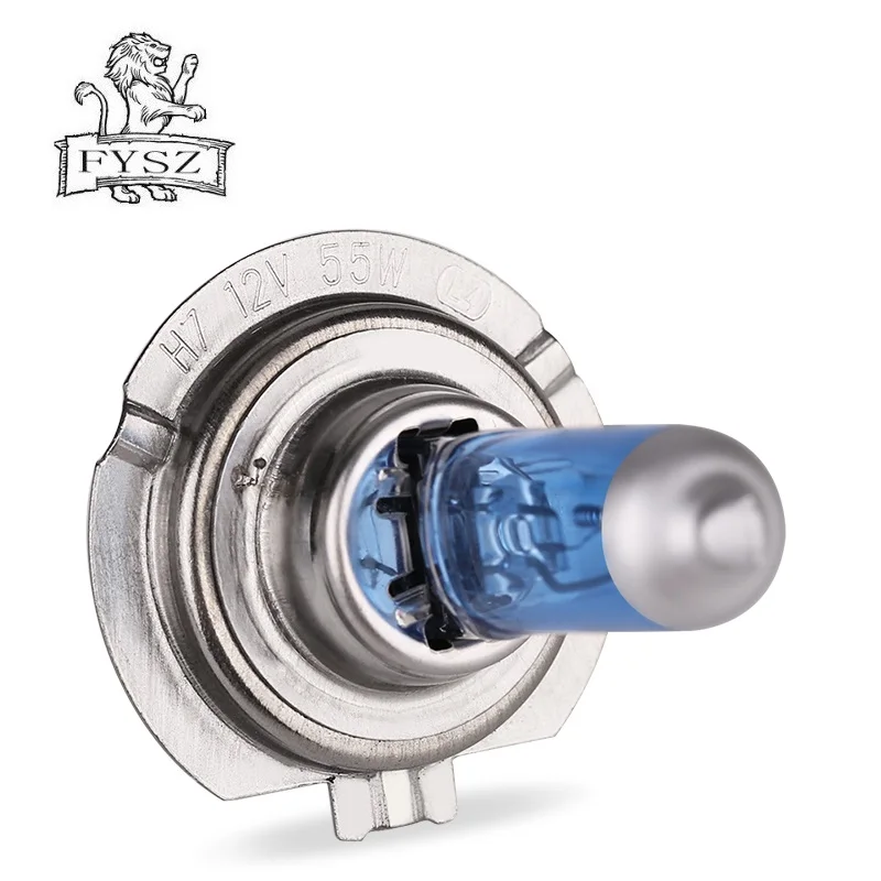 2 шт. H7 55W 12V 5600k Авто галогенные Headlightm лампы Противотуманные фары высокое качество