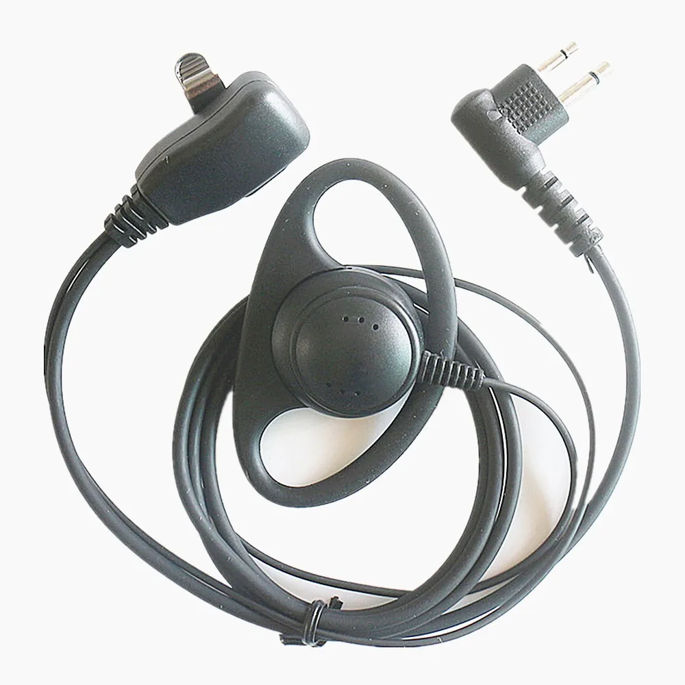 10x D форма наушники гарнитура наушник для Motorola GP3188 GP88S EP450 CP040 DEP450 XIR P3688 DP1400 Hytera TC700