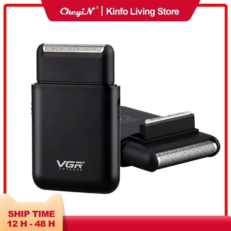 

New Portable Electric Shaver Mini Beard Trimmer For Men Hair Cutting Cordless Reciprocating Razor Machine USB Charging Washable