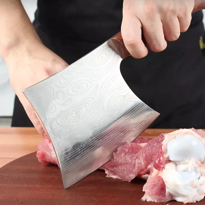 Высококачественный кованый нож ручной работы из нержавеющей стали большой