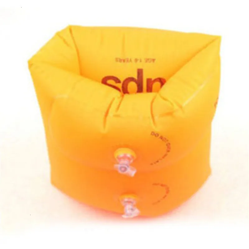 2 шт./лот желтое уплотненное ПВХ кольцо для плавания взрослых/детей плавающие