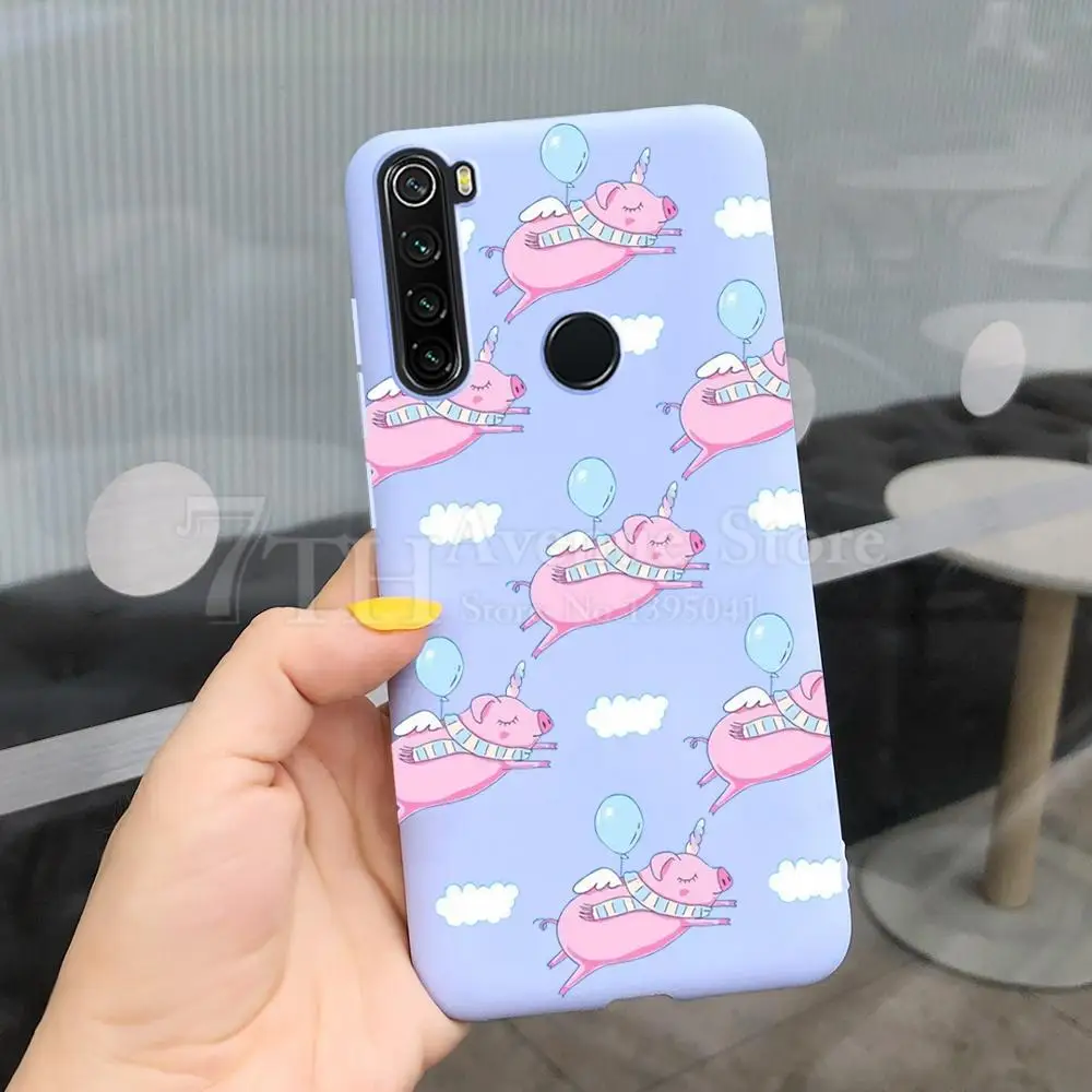 Чехол-накладка для Xiaomi Redmi Note 8T 8 9s 9 Pro Max 8A 7 7A 6A 6 5A 5 Plus 4A силиконовый с рисунком