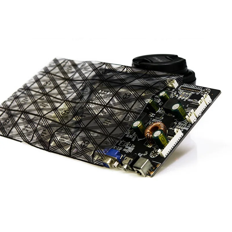 Открытый верх антистатический пакет клетчатый узор анти статический