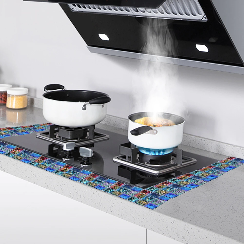 Мозаичный стикер для настенной плитки DIY самоклеящаяся напольное покрытие thinline