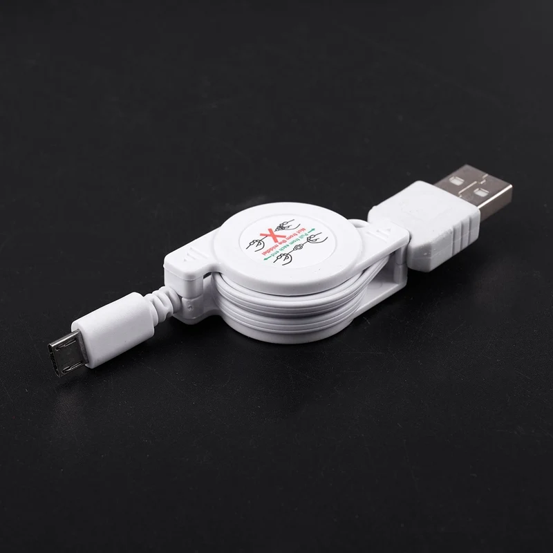 Mirco-USB A к USB 2 0 B Мужской Выдвижной кабель синхронизации данных зарядное устройство