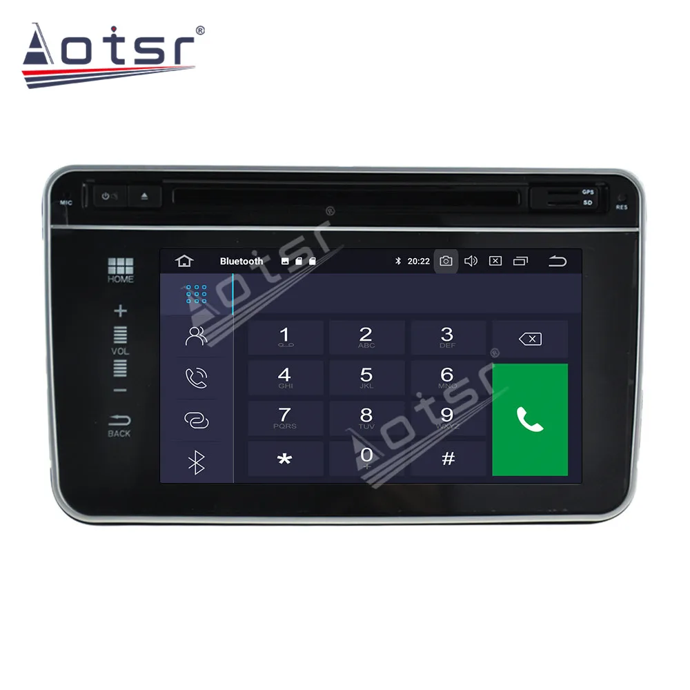 Автомобильный плеер PX5/PX6 мультимедийный на Android 10 с GPS для VW Golf Polo Tiguan Passat b7 b6 leon Skoda