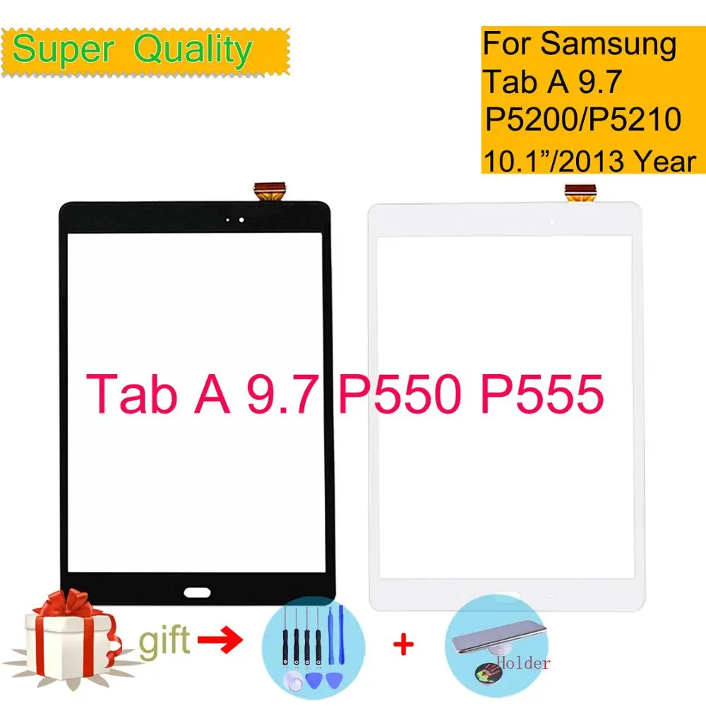 Для Samsung Galaxy Tab A 9 7 P550 P555 сенсорный экран с цифровым преобразователем для планшет SM