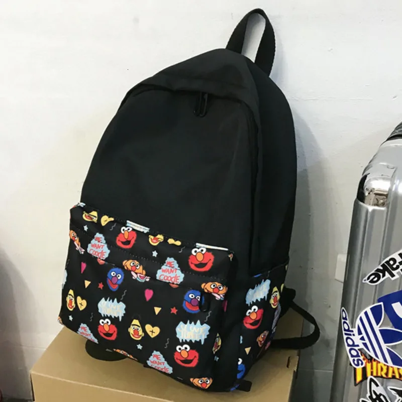 Женские школьные сумки с героями мультфильмов для девочек подростков 2020