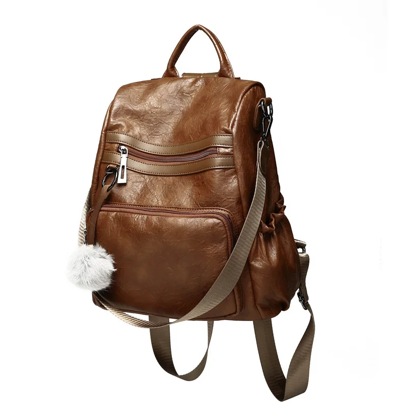 Женские рюкзаки из искусственной кожи для девочек-подростков школьные ранцы